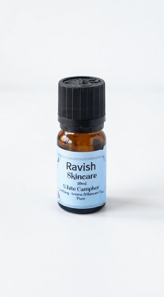 Ravish White Camphor Essential Oil - Revitalize Your Mind & Body, 10 ml