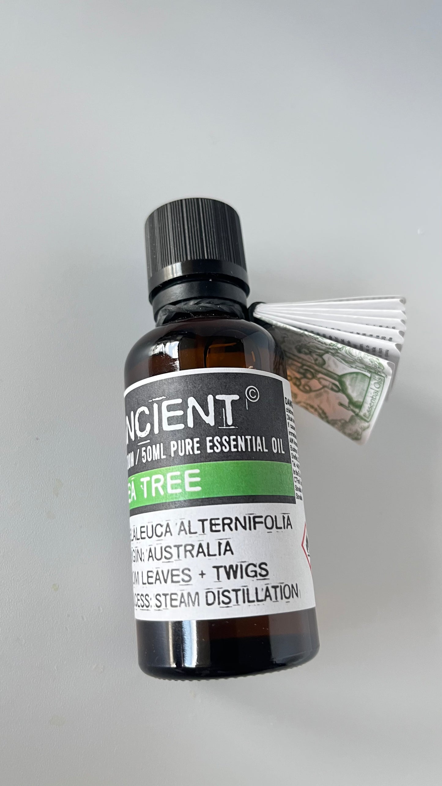 50ml Pure Tea Tree Essential Oil - Powerful Antimicrobial for Skin & Hair Care | Boost Your Routine Today!
