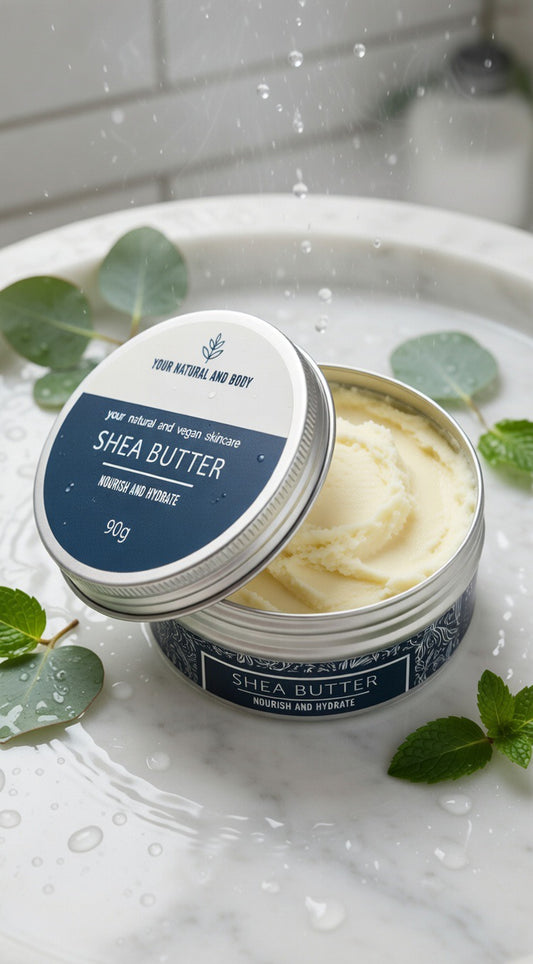 Pure Bliss Shea Butter - Nourishing 90g for Ultimate Skin Hydration